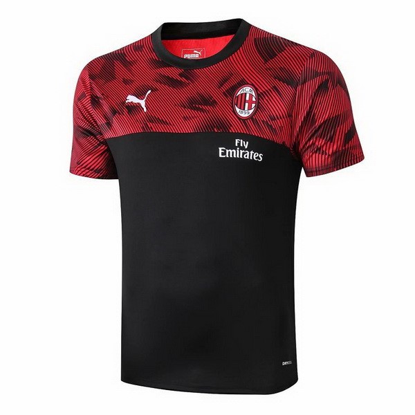 Entrenamiento AC Milan 2019-2020 Negro Rojo